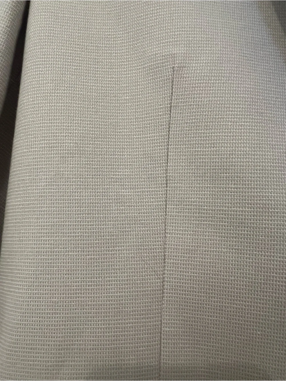 Sisley Taupe Cotton Stretch Slim Fit Summer Blazer Sport Coat EU 44